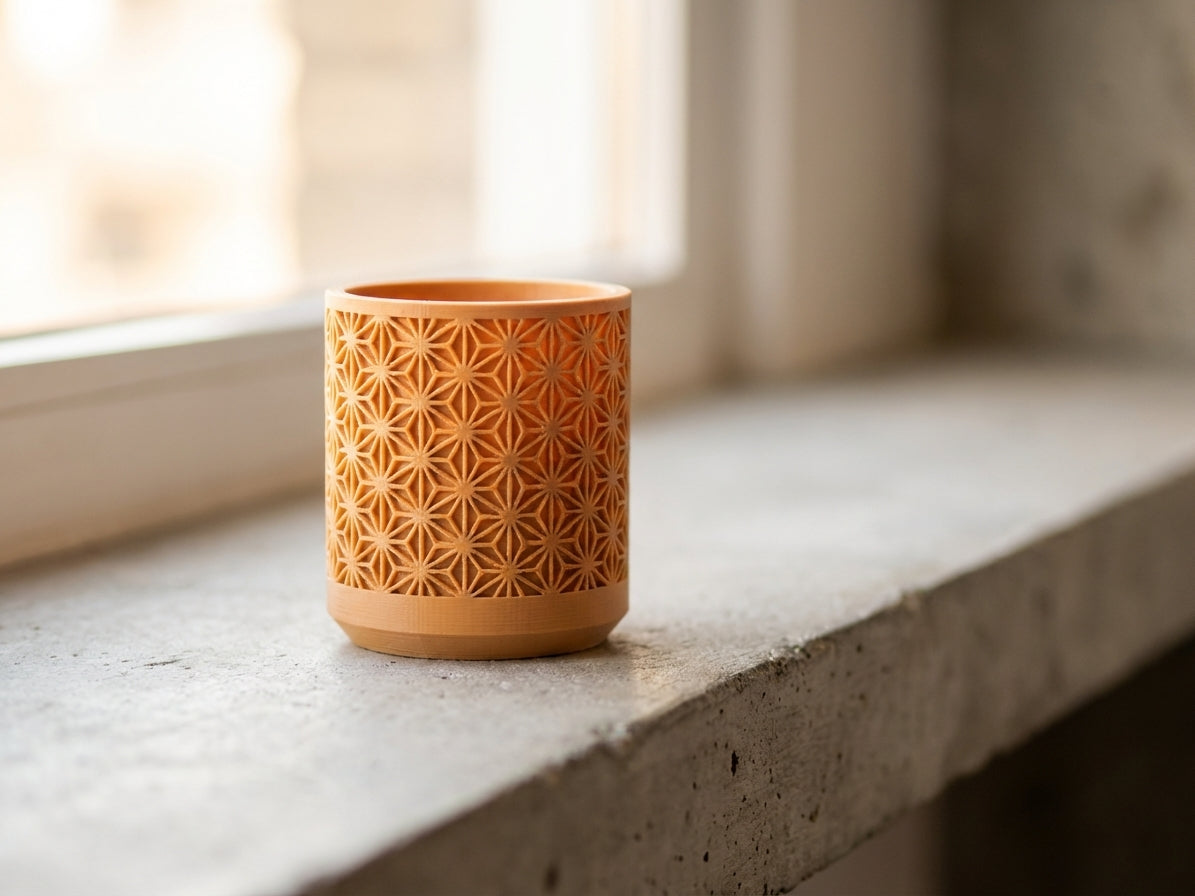 Simple Kumiko Planter Small